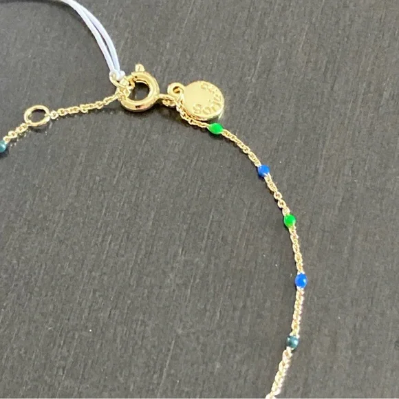 Gorjana 18K Gold Plated Capri Hamptons Bracelet 245-202-535-G - Picture 4 of 10